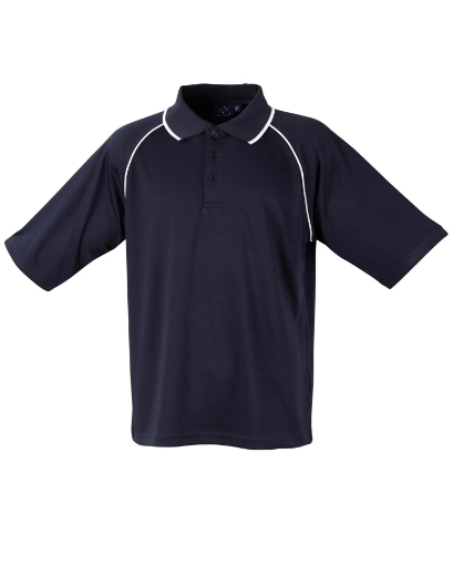 Picture of Winning Spirit, Mens Cooldry Raglan S/S Polo